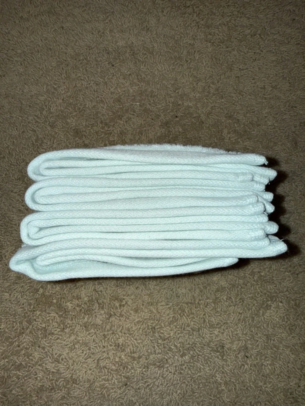 kate spade Light Turquoise Cotton Wash Cloths